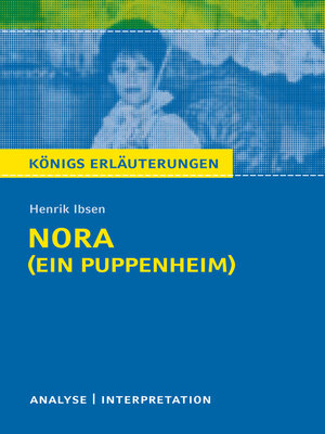 cover image of Nora (Ein Puppenheim) von Henrik Ibsen.